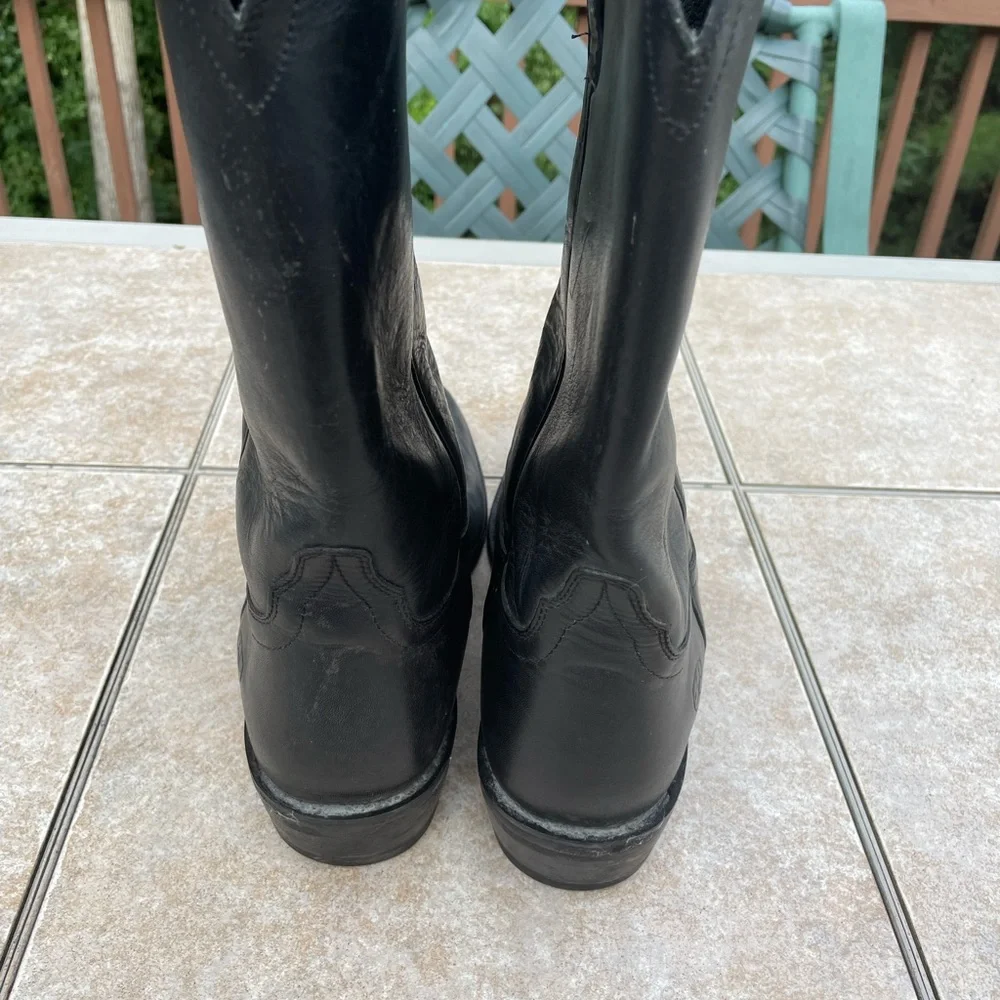Ariat Men's Black Heritage Roper Boots